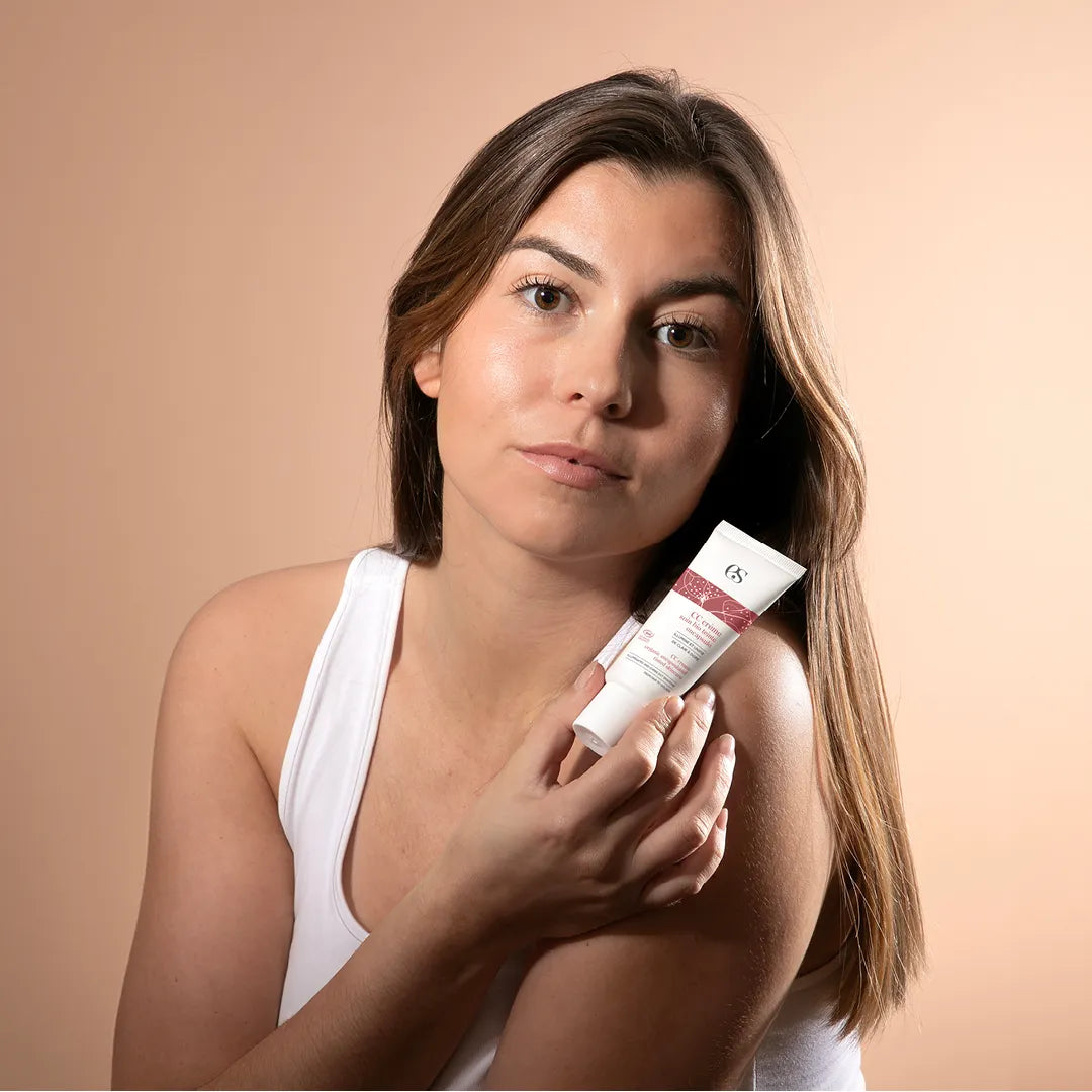 Model met Estime & Sens CC Crème